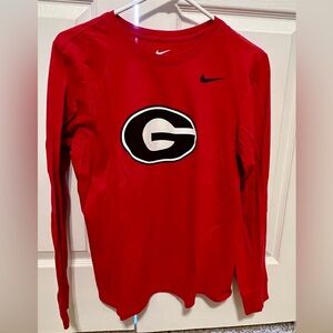 UGA Bulldog Nike tee, M